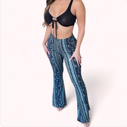 ShapeU™ Lifting Boho Flare Pants