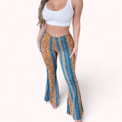 ShapeU™ Lifting Boho Flare Pants